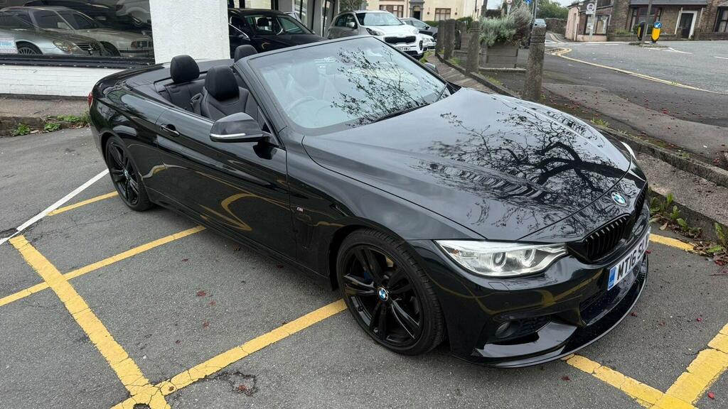 BMW 4 Series 2.0 420D M Sport Euro 6 Ss Black #2