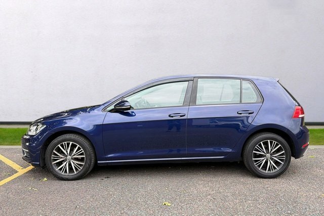 Volkswagen Golf Tsi Se Nav Hatchback GM18YNA Blue #3