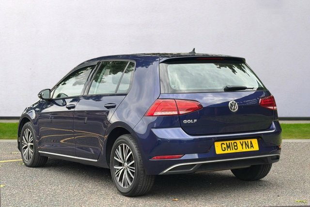 Volkswagen Golf Tsi Se Nav Hatchback GM18YNA Blue #2