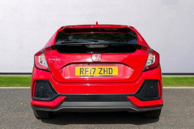 Honda Civic Vtec Turbo Sr Hatchback RF17ZHD Red #4