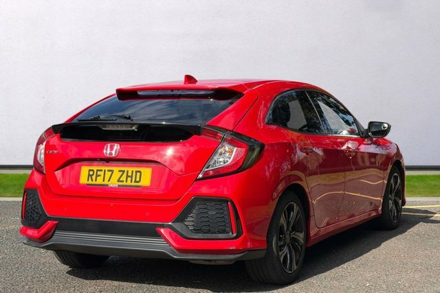 Honda Civic Vtec Turbo Sr Hatchback RF17ZHD Red #5