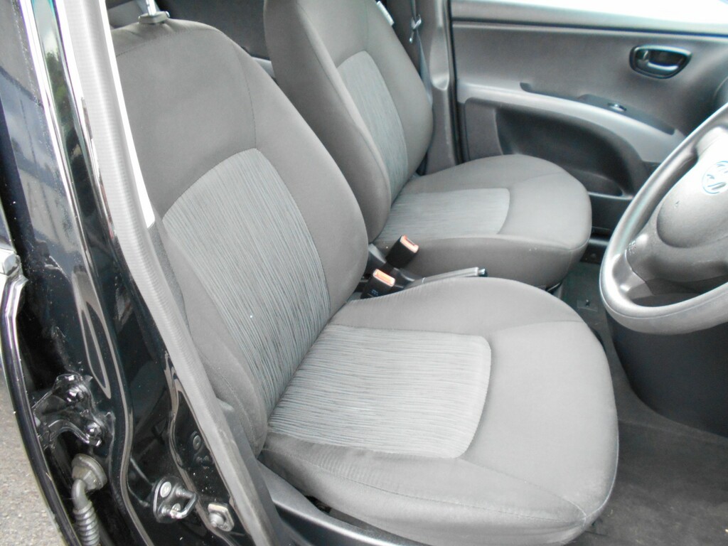 Hyundai I10 Hatchback 1.2 Active 201313 PO13XCT Black #6