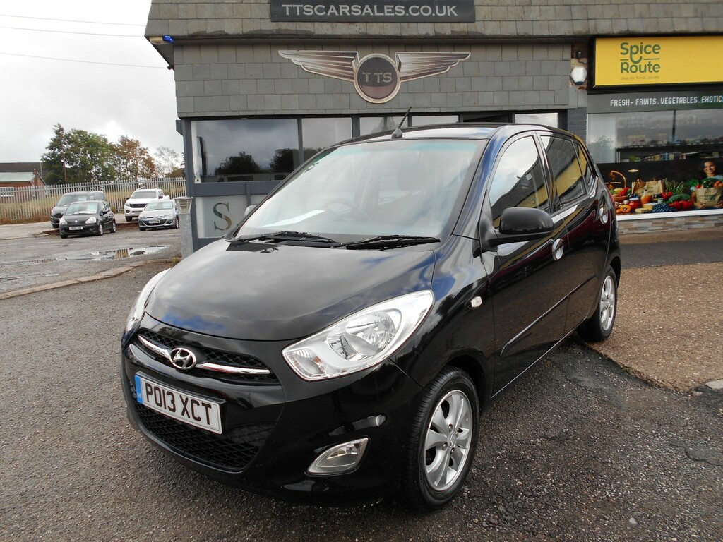 Hyundai I10 Hatchback 1.2 Active 201313 PO13XCT Black