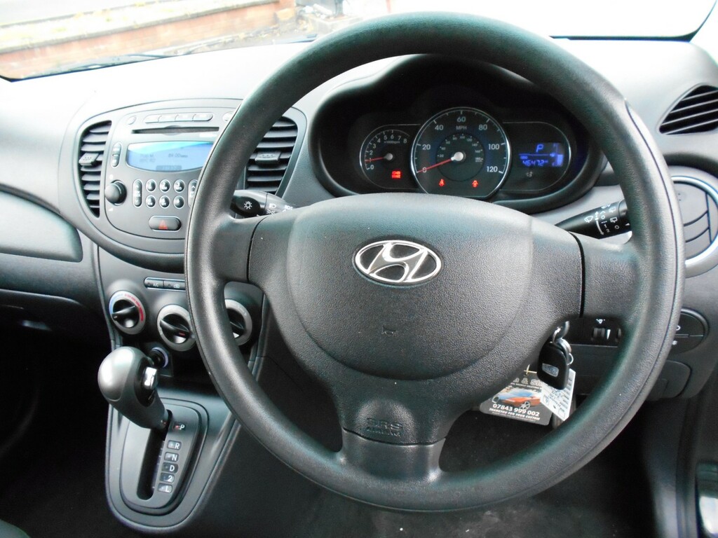 Hyundai I10 Hatchback 1.2 Active 201313 PO13XCT Black #5
