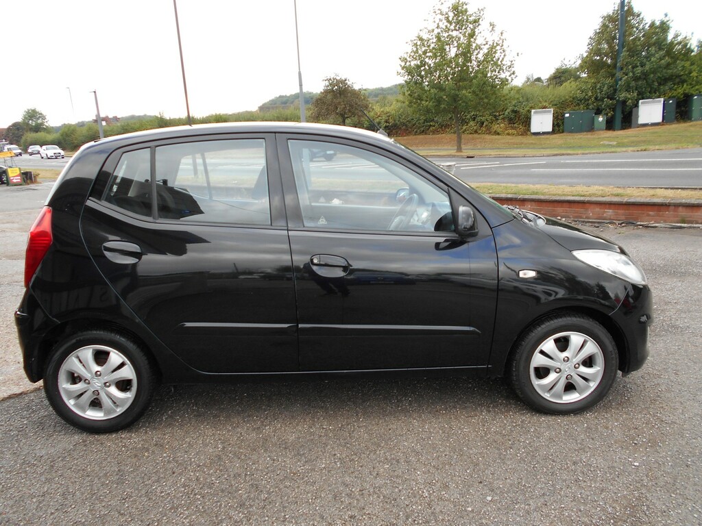 Hyundai I10 Hatchback 1.2 Active 201313 PO13XCT Black #4