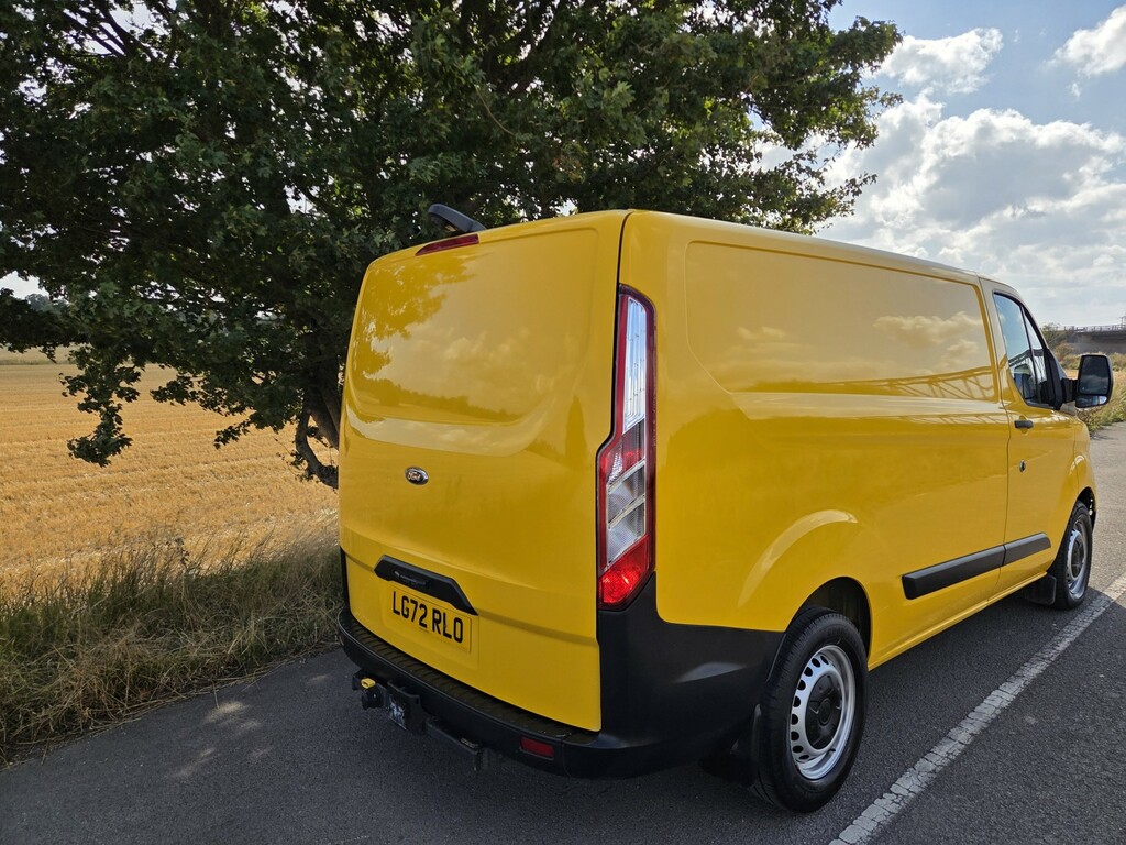 Ford Transit Custom Panel Van 2.0 Transit Custom Leader Van 340 L1 2.0 LG72RLO Yellow #3