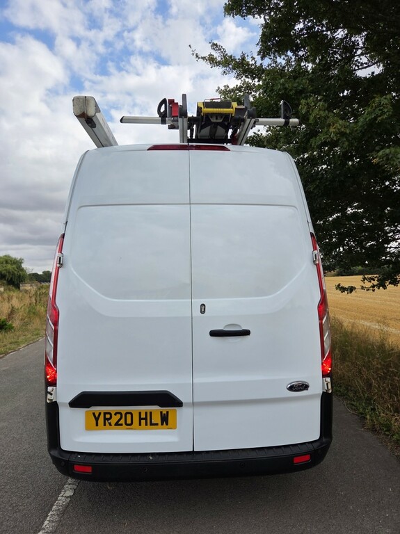 Ford Transit Custom Panel Van 2.0 320 Ecoblue Leader 2020 YR20HLW White #4