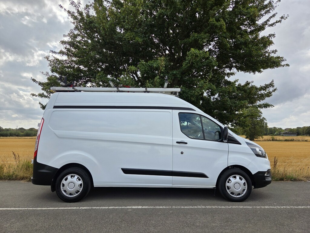 Ford Transit Custom Panel Van 2.0 320 Ecoblue Leader 2020 YR20HLW White #6
