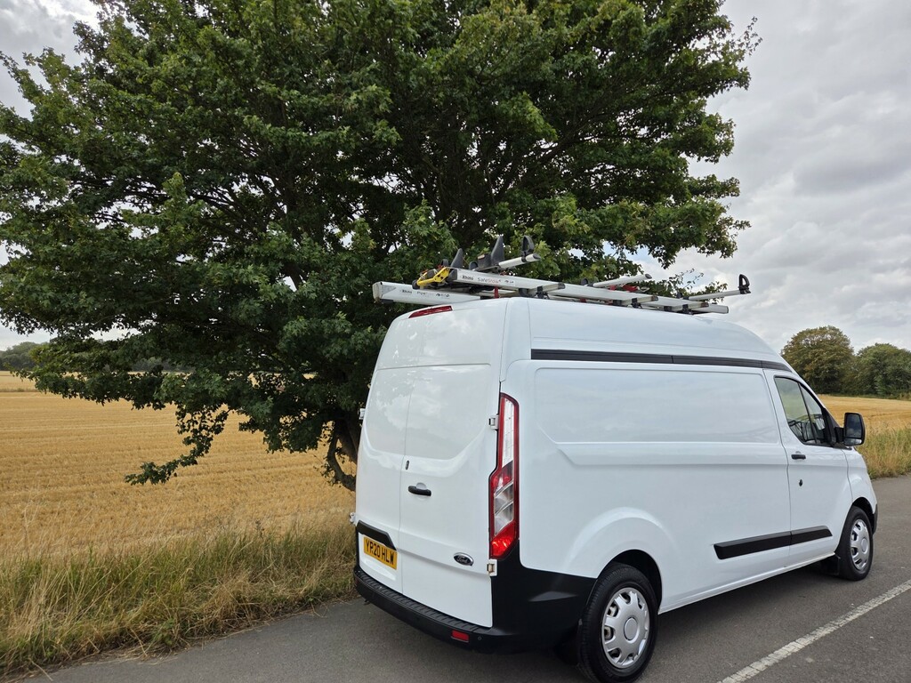 Ford Transit Custom Panel Van 2.0 320 Ecoblue Leader 2020 YR20HLW White #5