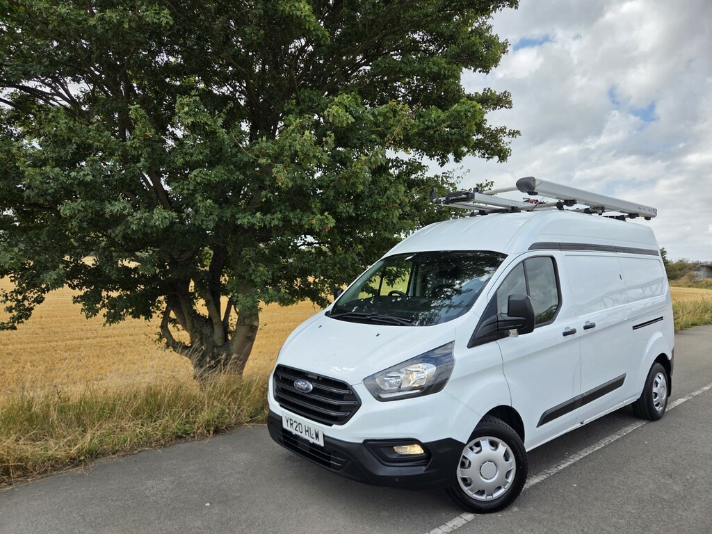 Ford Transit Custom Panel Van 2.0 320 Ecoblue Leader 2020 YR20HLW White
