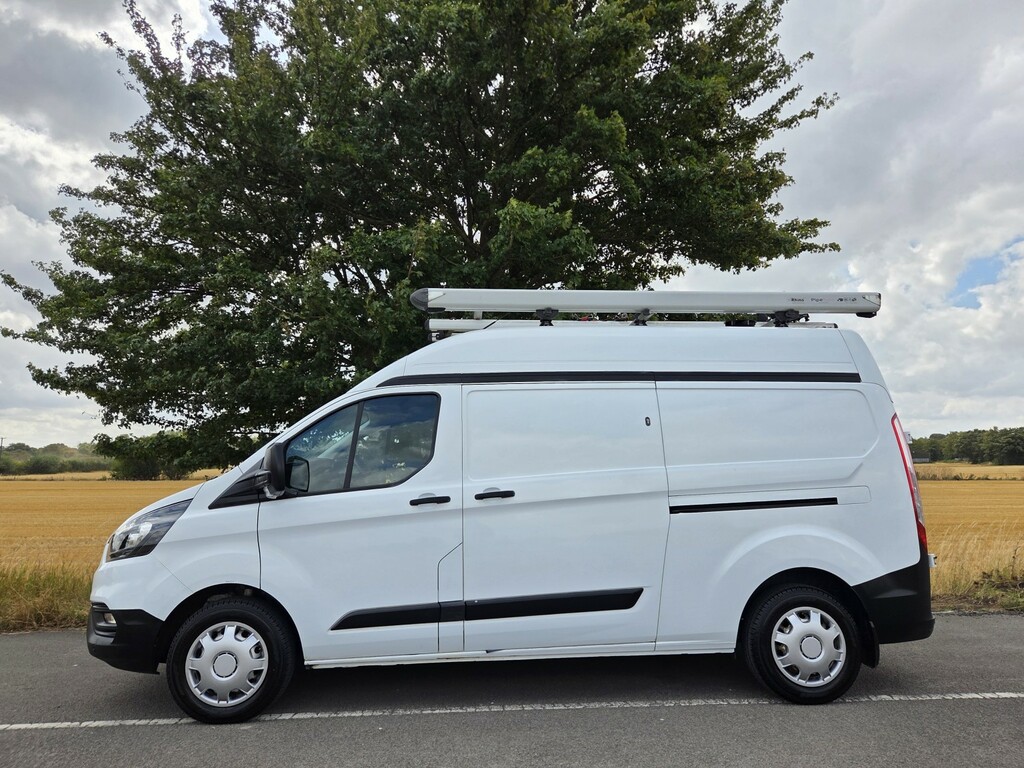 Ford Transit Custom Panel Van 2.0 320 Ecoblue Leader 2020 YR20HLW White #2