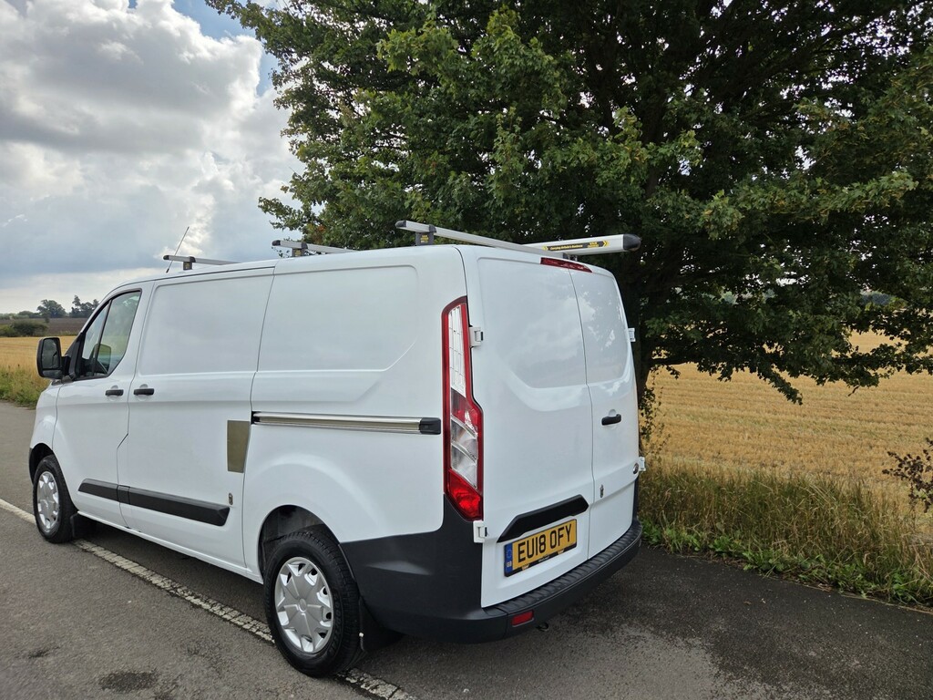 Ford Transit Custom Panel Van 2.0 Tdci 290 2018 EU18OFY White #3