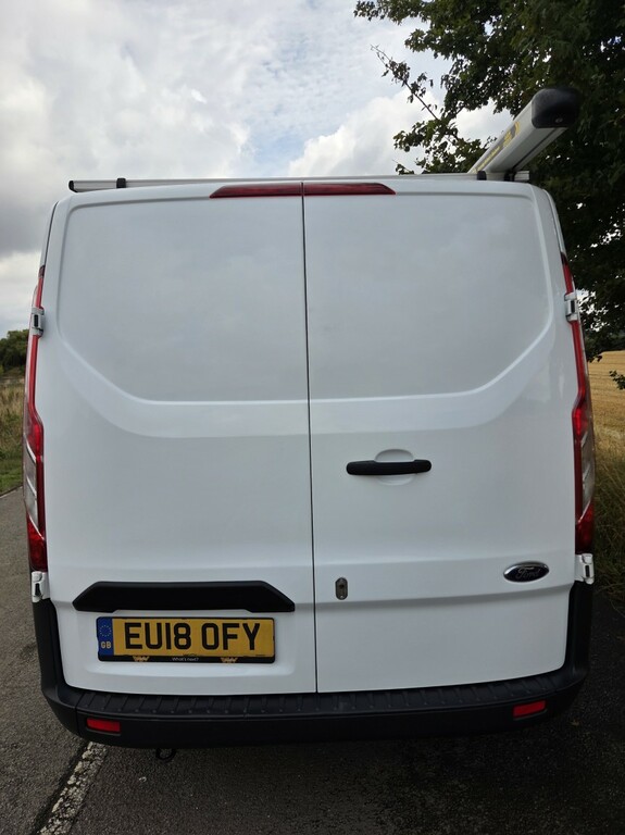 Ford Transit Custom Panel Van 2.0 Tdci 290 2018 EU18OFY White #4