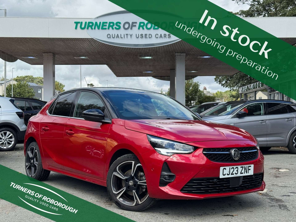 Vauxhall Corsa 1.2L Turbo Ultimate CJ23ZNF Red