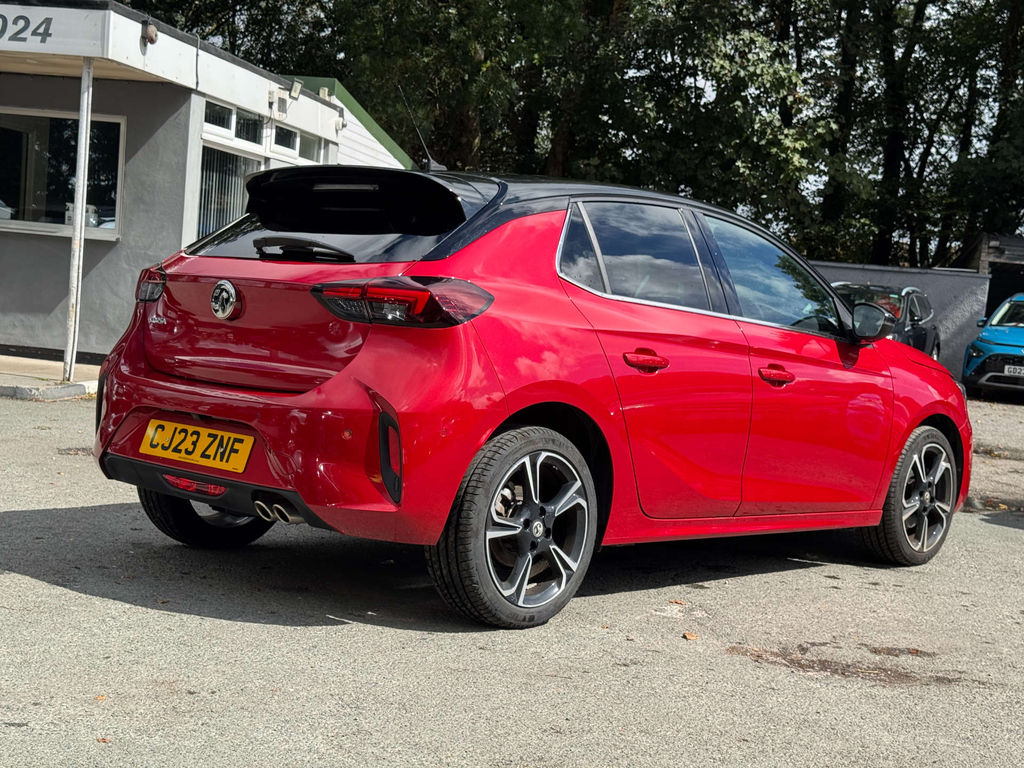 Vauxhall Corsa 1.2L Turbo Ultimate CJ23ZNF Red #5