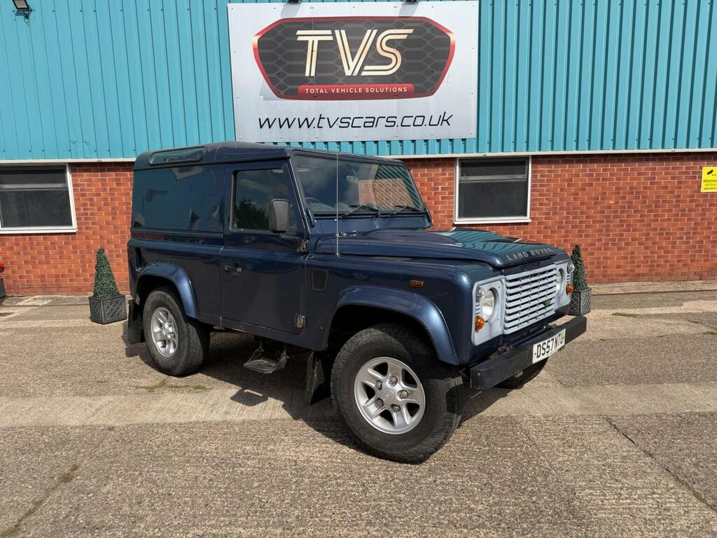 Land Rover Defender 90 Suv 2.4 Tdci County Hard Top Suv 4Wd Swb Euro 4 Blue