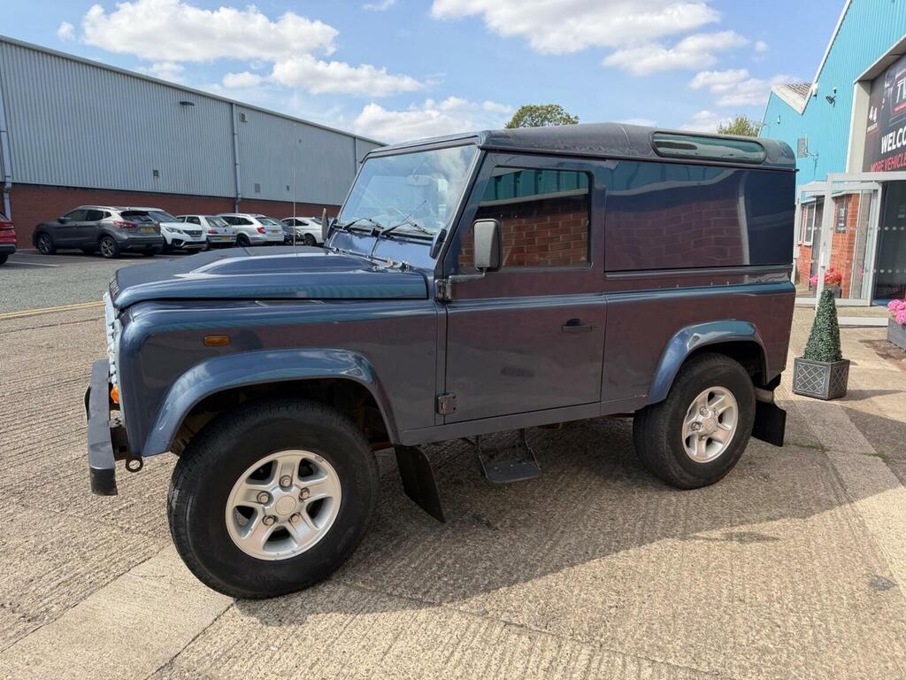 Land Rover Defender 90 Suv 2.4 Tdci County Hard Top Suv 4Wd Swb Euro 4 DS57NTU Blue #5