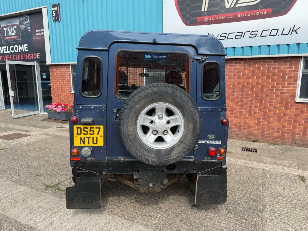 Land Rover Defender 90 Suv 2.4 Tdci County Hard Top Suv 4Wd Swb Euro 4 DS57NTU Blue #3