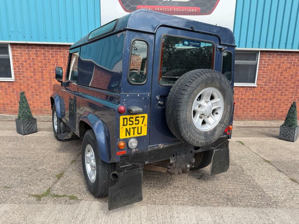 Land Rover Defender 90 Suv 2.4 Tdci County Hard Top Suv 4Wd Swb Euro 4 DS57NTU Blue #2