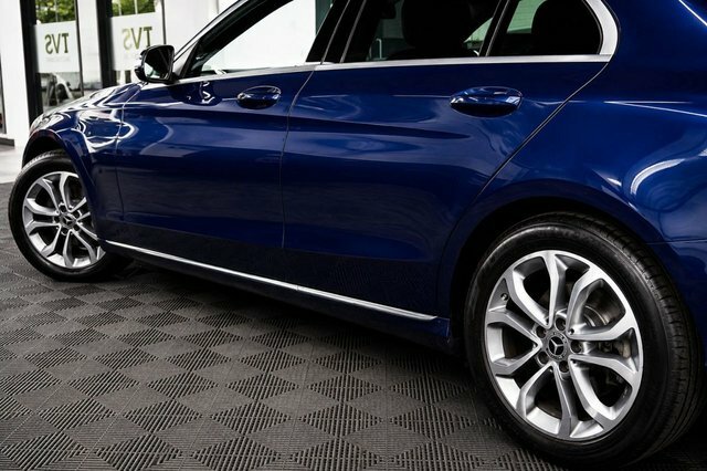 Mercedes-Benz C Class 2.0 C200 Sport Saloon G-tronic Euro 6 Blue #4