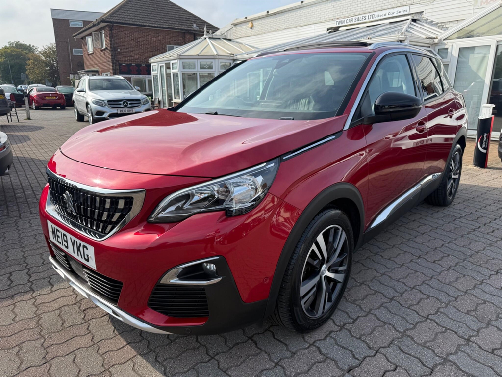 Peugeot 3008 3008 Allure Bluehdi Ss ME19YKG Red #4