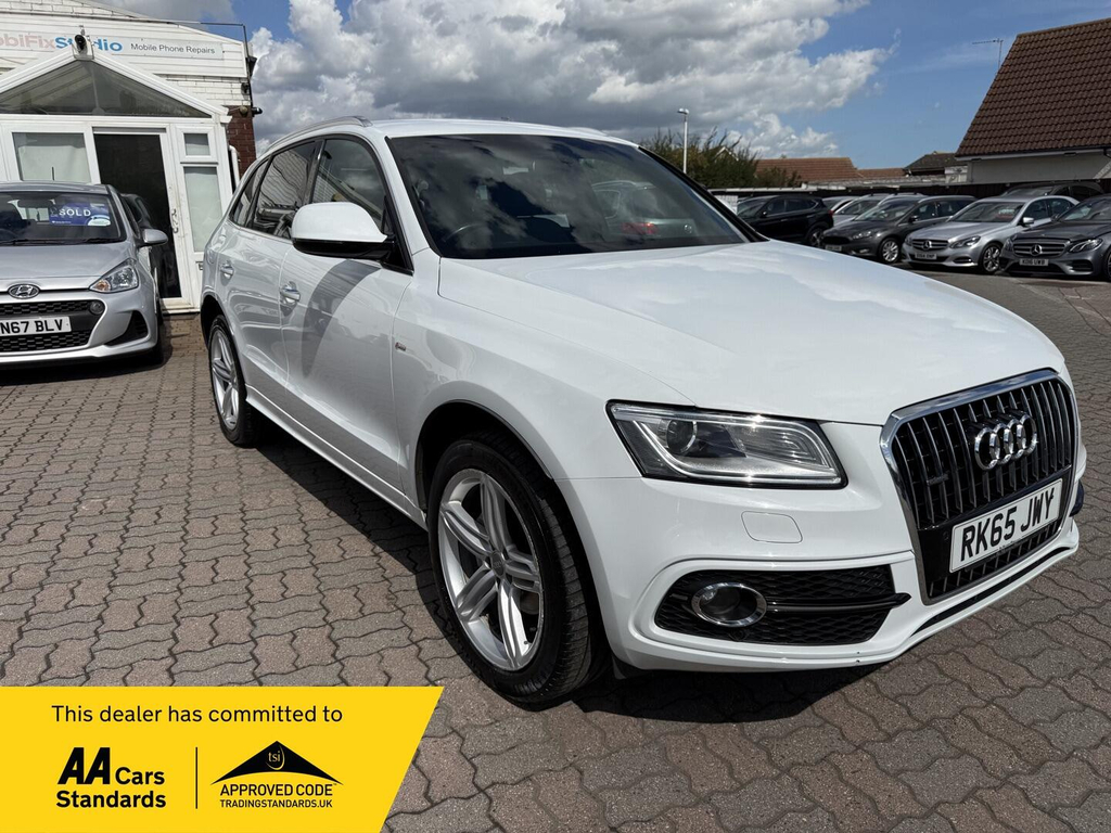 Audi Q5 2.0 Tdi S Line Plus S Tronic Quattro Euro 6 Ss White