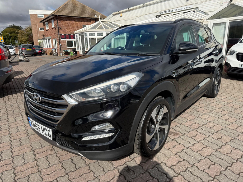 Hyundai Tucson 2.0 Crdi Premium Se 4Wd Euro 6 Black #3