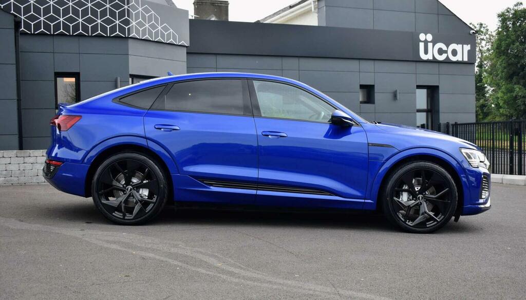 Audi Q8 e tron Suv 55 S Line Sportback Quattro 114Kwh 1 ND23DVV Blue #4