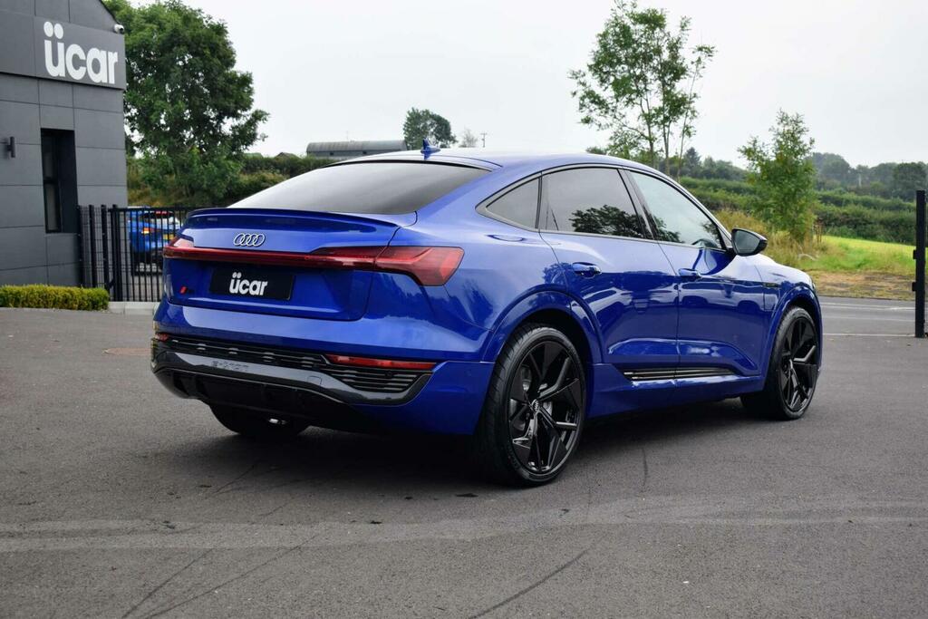 Audi Q8 e tron Suv 55 S Line Sportback Quattro 114Kwh 1 ND23DVV Blue #5