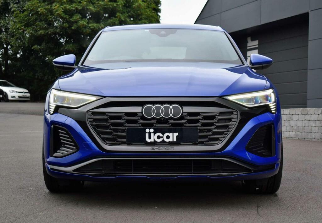Audi Q8 e tron Suv 55 S Line Sportback Quattro 114Kwh 1 ND23DVV Blue #2