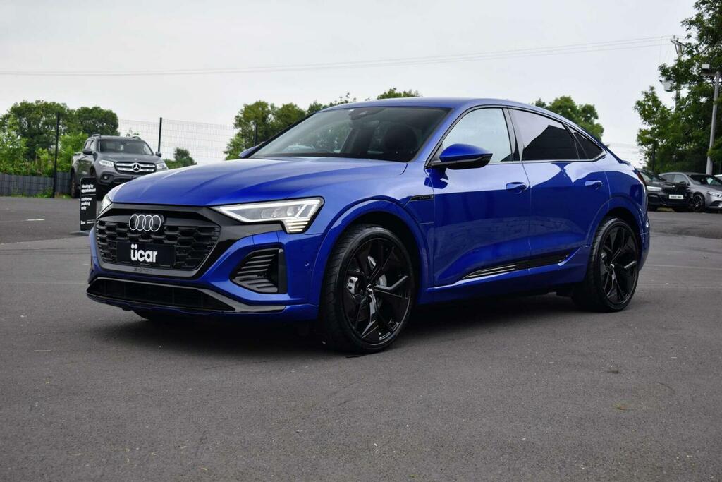 Audi Q8 e tron Suv 55 S Line Sportback Quattro 114Kwh 1 ND23DVV Blue #3