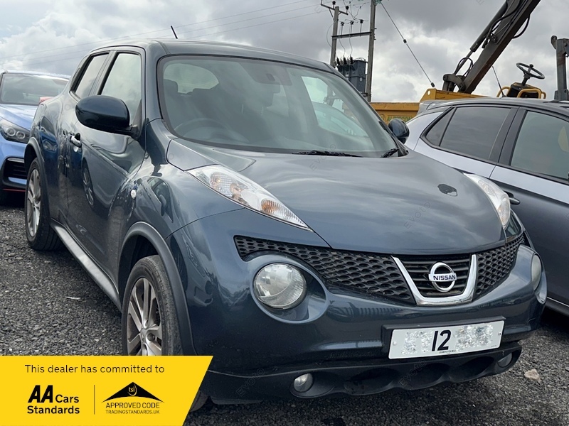 Nissan Juke Acenta Premium Sat Nav KY12BVA Blue #3