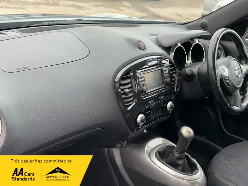 Nissan Juke Acenta Premium Sat Nav KY12BVA Blue #4