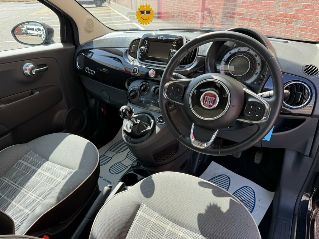 Fiat 500 1.2L Lounge ND17ZRU Black #4