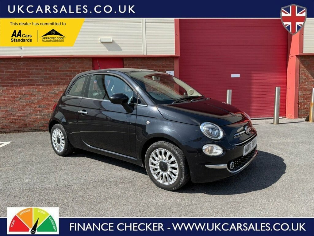 Fiat 500 1.2L Lounge ND17ZRU Black