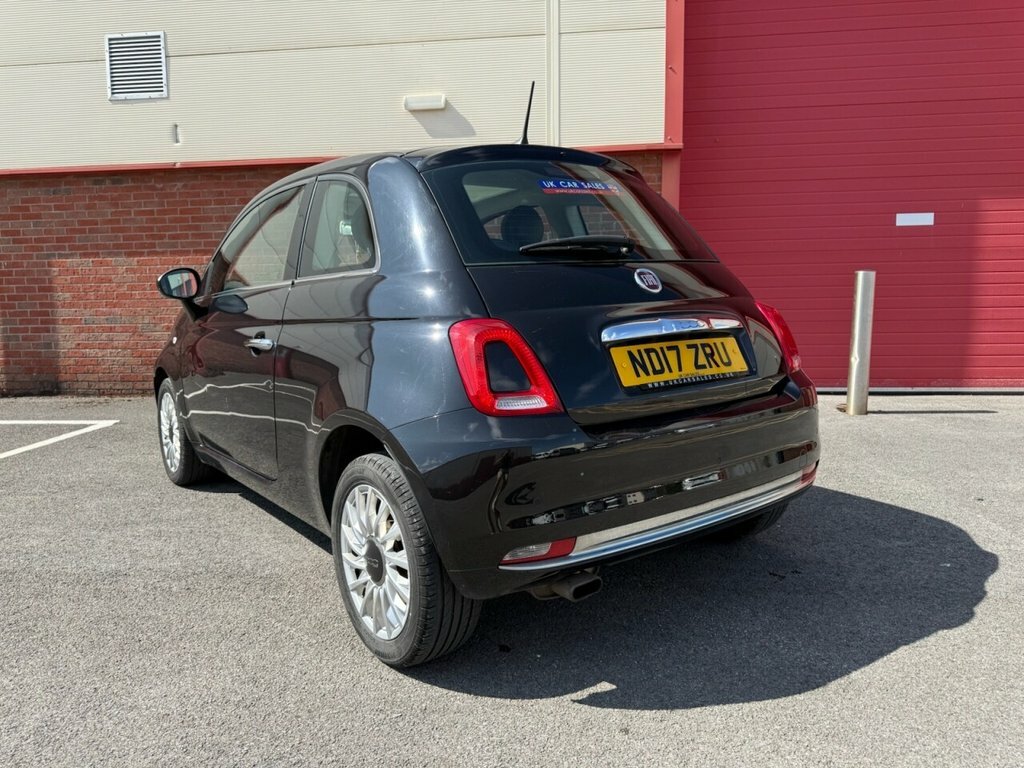 Fiat 500 1.2L Lounge ND17ZRU Black #5