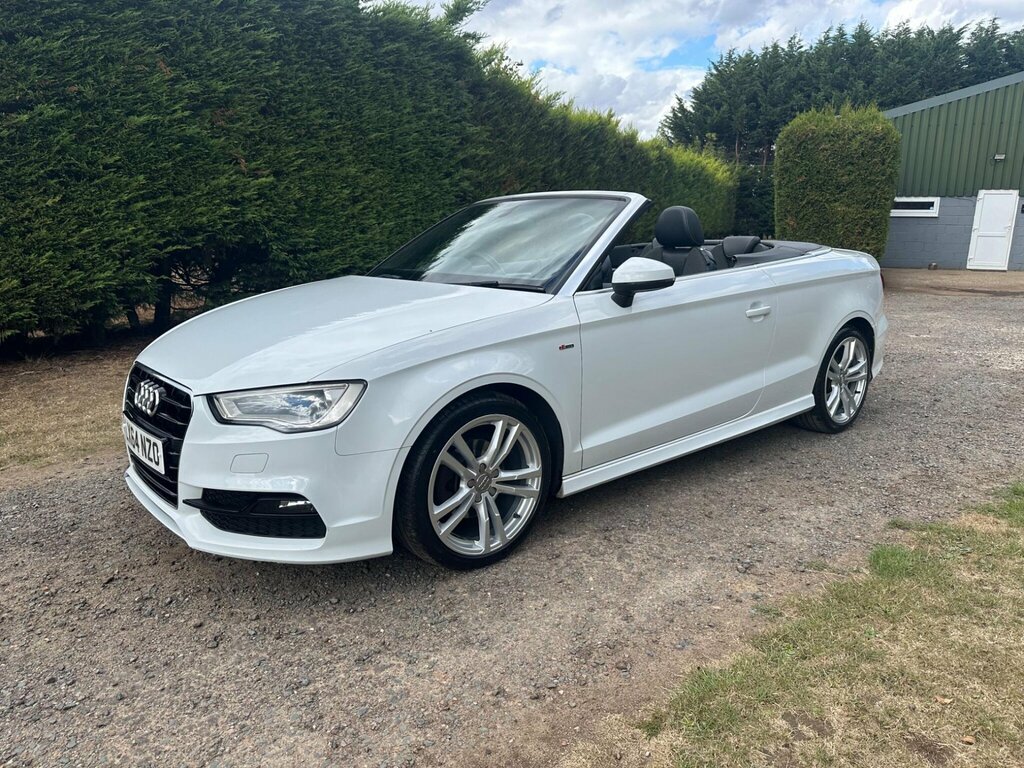 Audi A3 Cabriolet 1.4 Tfsi Cod S Line Euro 6 Ss White #2