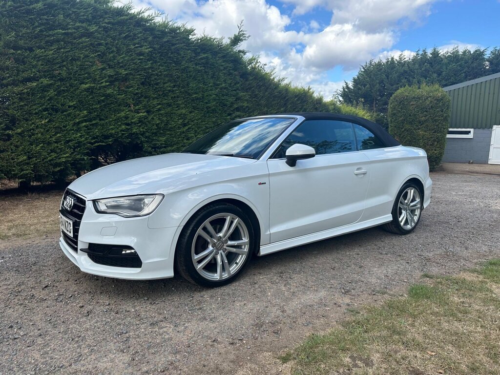 Audi A3 Cabriolet 1.4 Tfsi Cod S Line Euro 6 Ss White