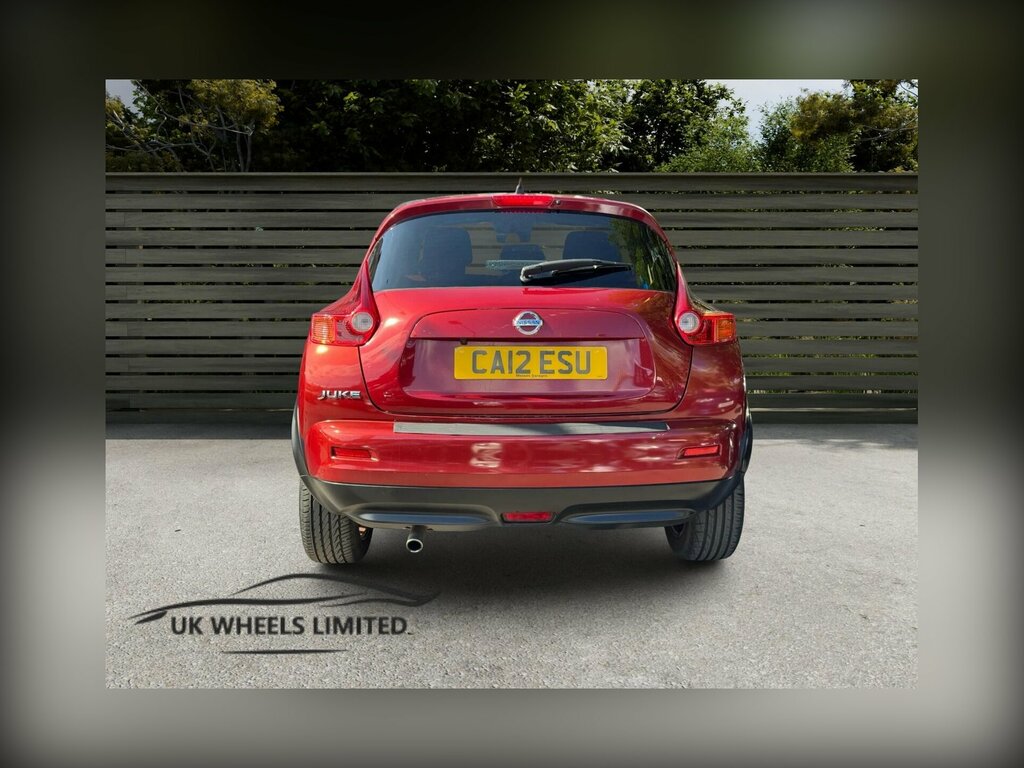 Nissan Juke 1.6 Acenta Cvt Euro 5 Red #3