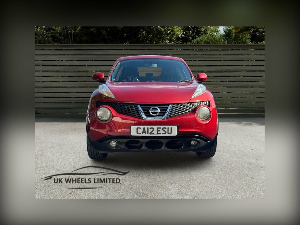 Nissan Juke 1.6 Acenta Cvt Euro 5 Red #2
