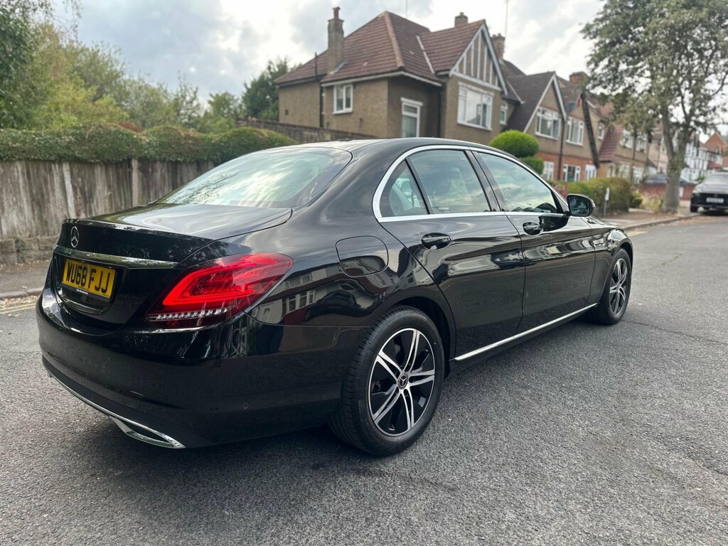 Mercedes-Benz C Class 1.5 C200 Mhev Eq Boost Sport G-tronic Euro 6 Ss Black #5