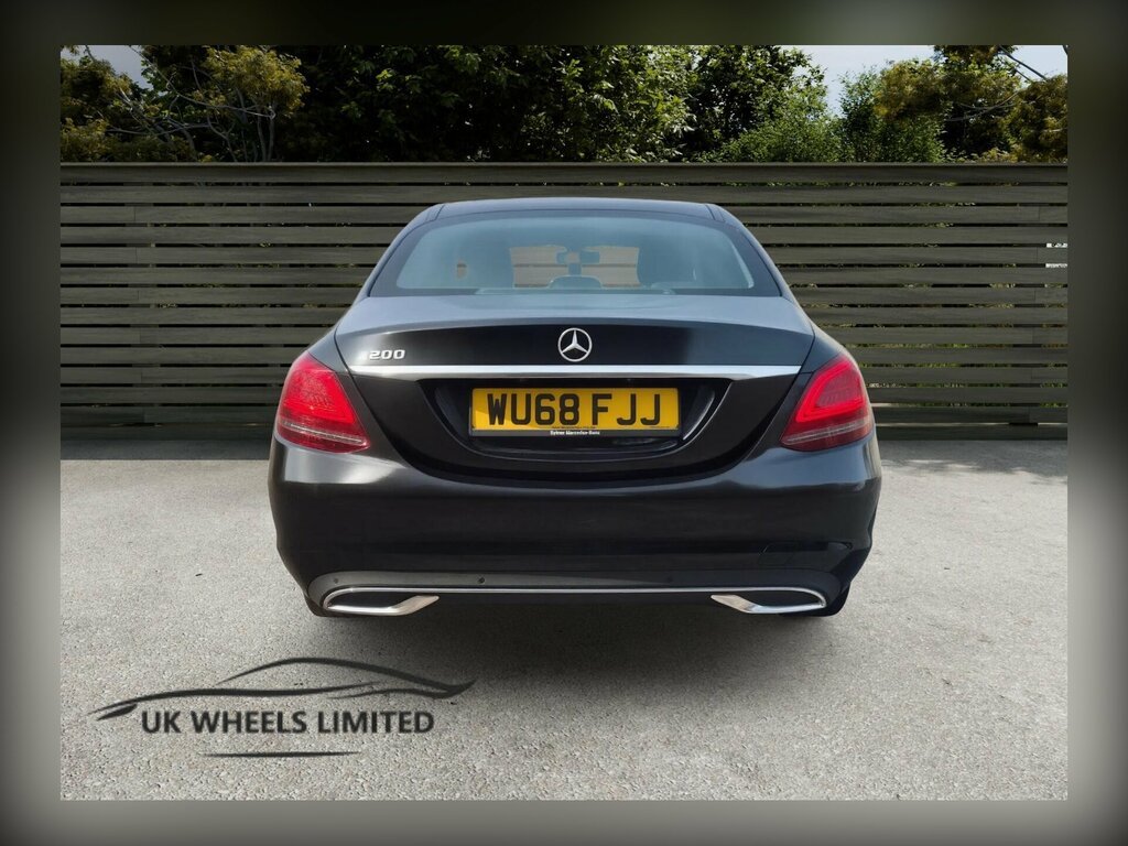 Mercedes-Benz C Class 1.5 C200 Mhev Eq Boost Sport G-tronic Euro 6 Ss Black #3