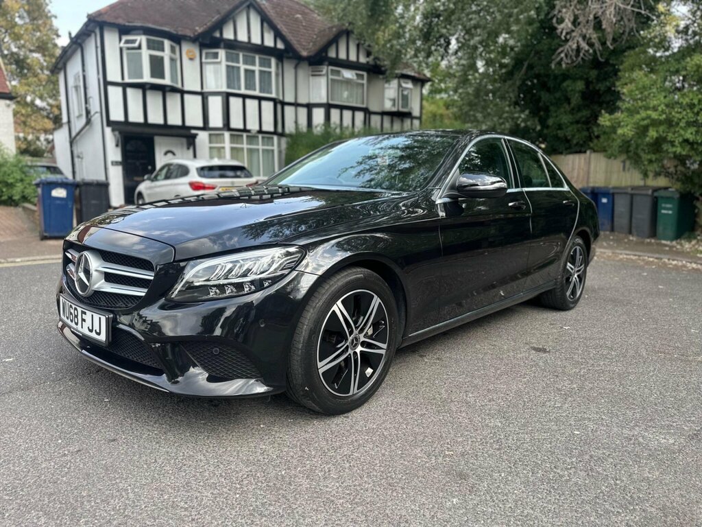 Mercedes-Benz C Class 1.5 C200 Mhev Eq Boost Sport G-tronic Euro 6 Ss Black #4