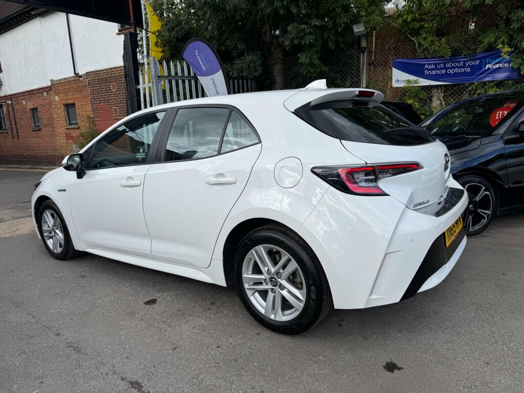 Toyota Corolla 1.8 Vvt-h Icon Cvt Euro 6 Ss White #6