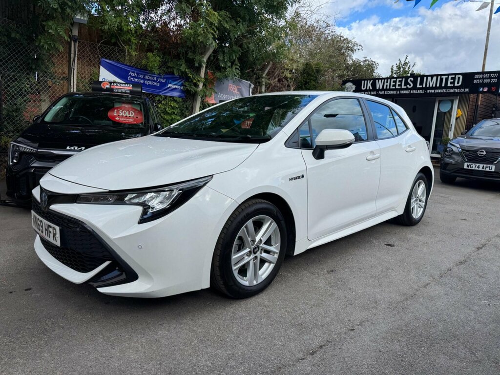 Toyota Corolla 1.8 Vvt-h Icon Cvt Euro 6 Ss White #4