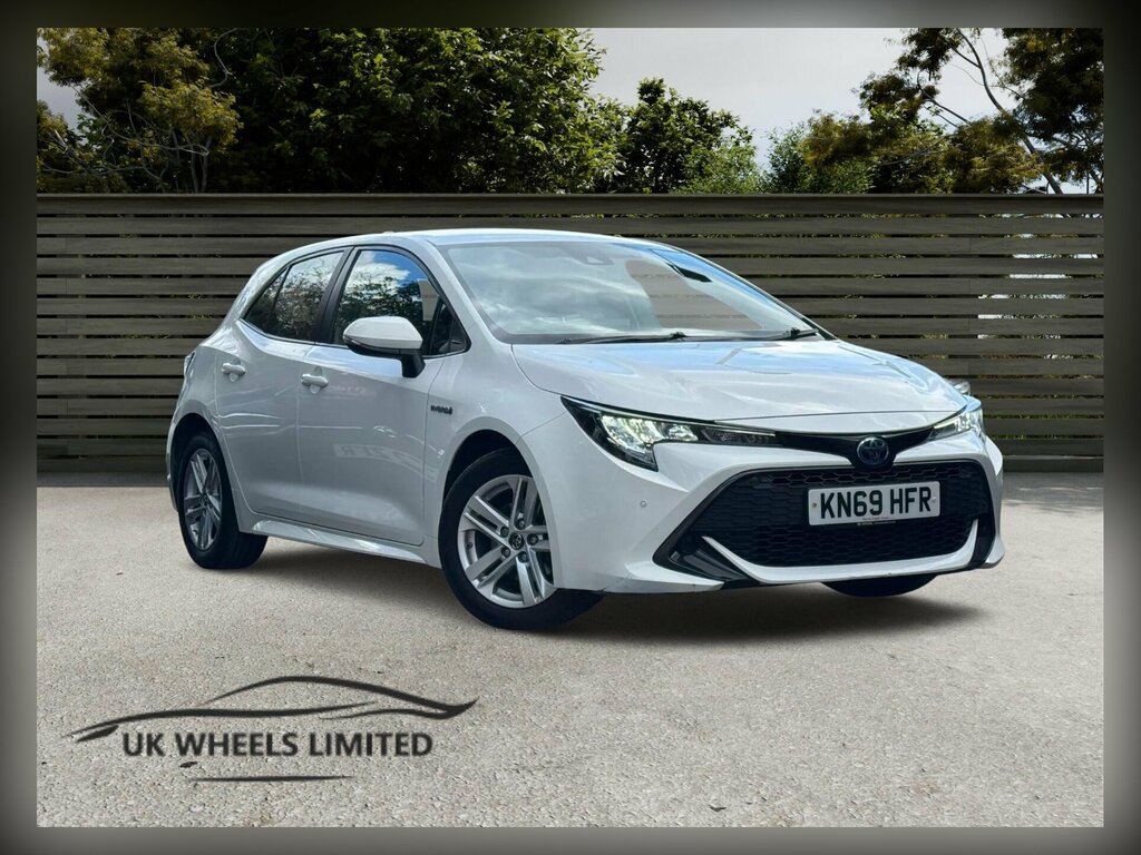 Toyota Corolla 1.8 Vvt-h Icon Cvt Euro 6 Ss White