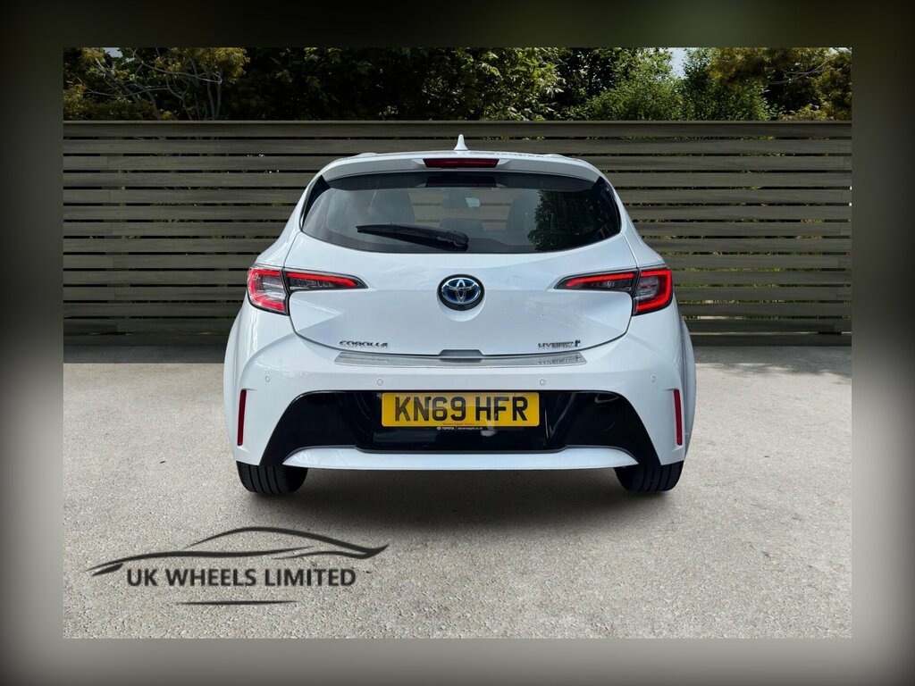Toyota Corolla 1.8 Vvt-h Icon Cvt Euro 6 Ss White #3
