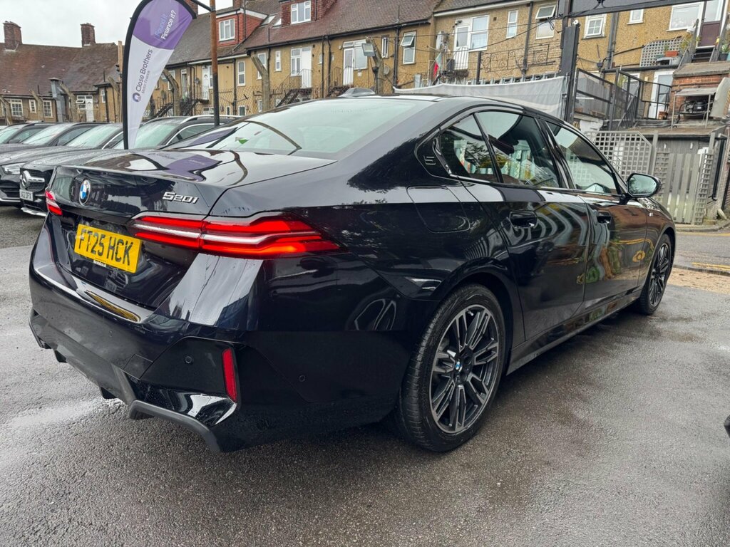 BMW 5 Series 2.0 520I Mht M Sport Steptronic Euro 6 Ss Black #6
