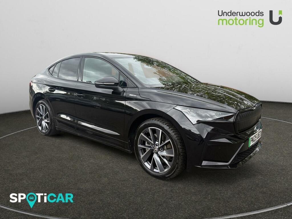 Skoda ENYAQ 210Kw 85X Sportline Plus 82Kwh 4X4 Black