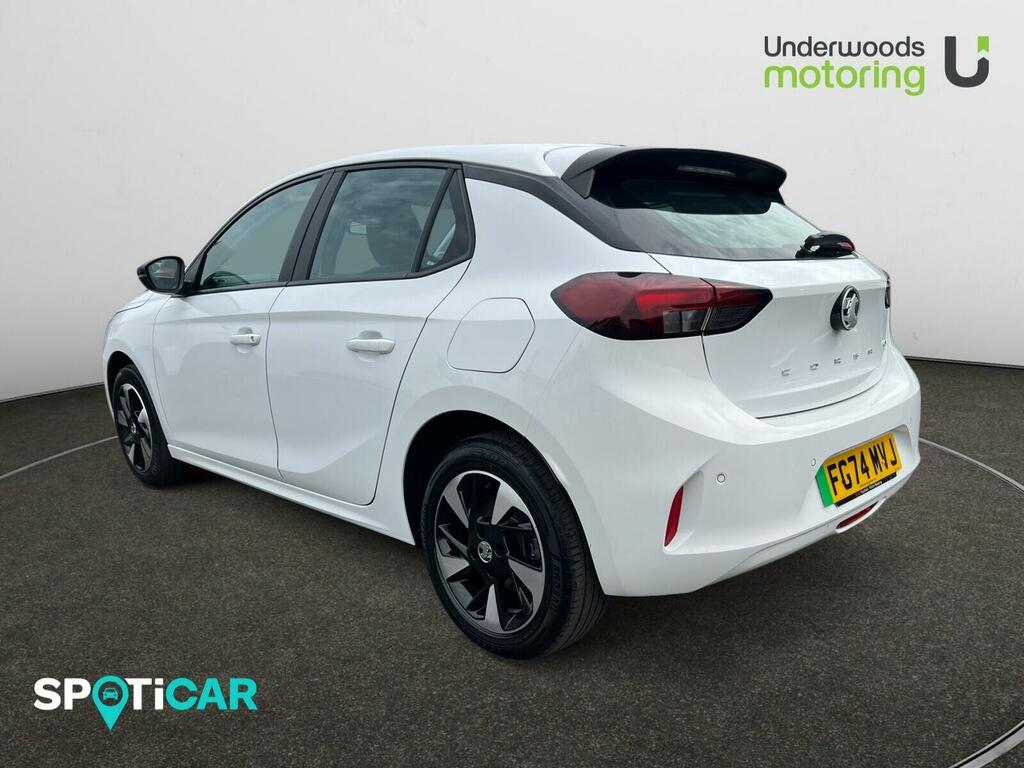 Vauxhall Corsa-e 100Kw Design 50Kwh FG74MVJ White #3